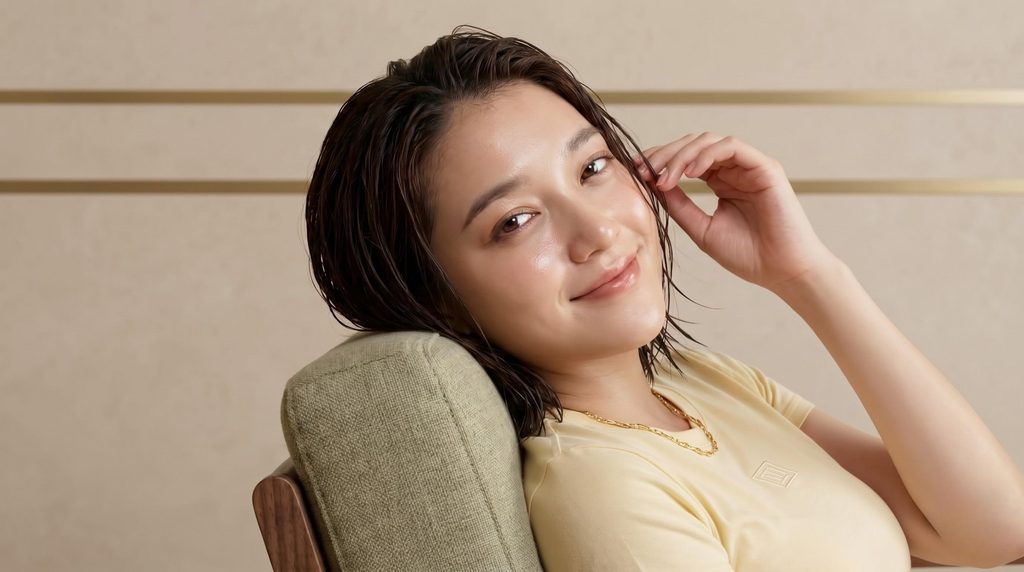 口コミで語られる使用感を紹介する女性
