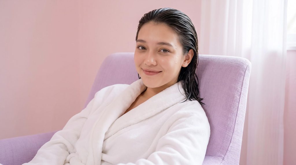 口コミで語られる使用感を紹介する女性