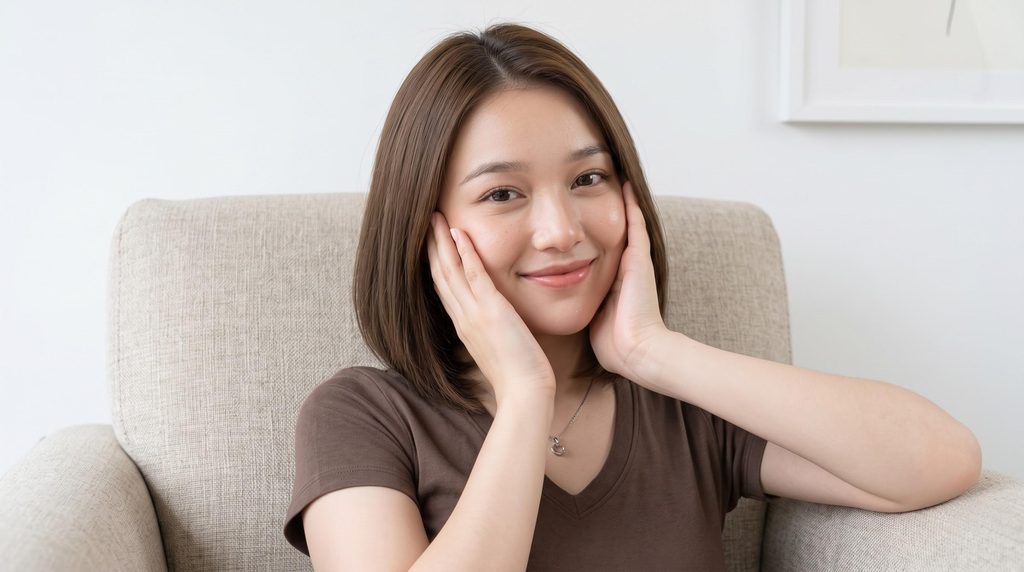 口コミで語られる使用感を紹介する女性